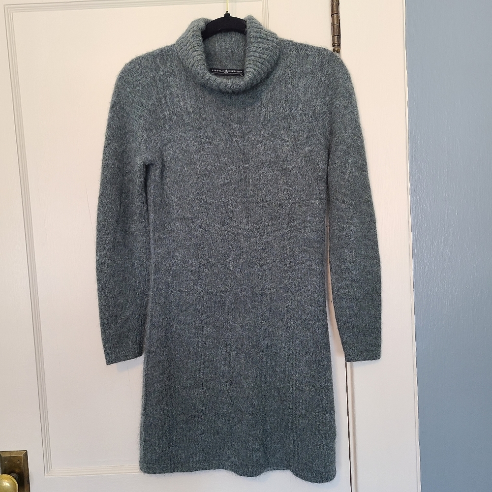 PERUVIAN CONNECTION Soft Long Sweater mini dress